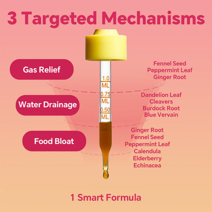 LeeFar Cutting Drops – 9-Botanical Lymphatic & Debloat Support